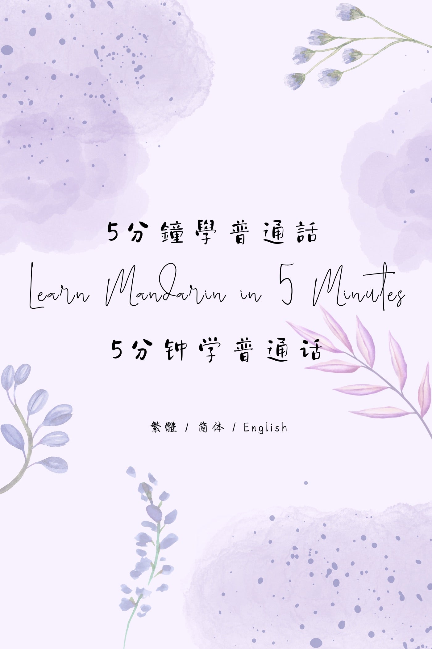 Learn Mandarin in 5 Minutes: Taipei Night Market IV - 5分鐘學普通話：台北夜市篇 IV